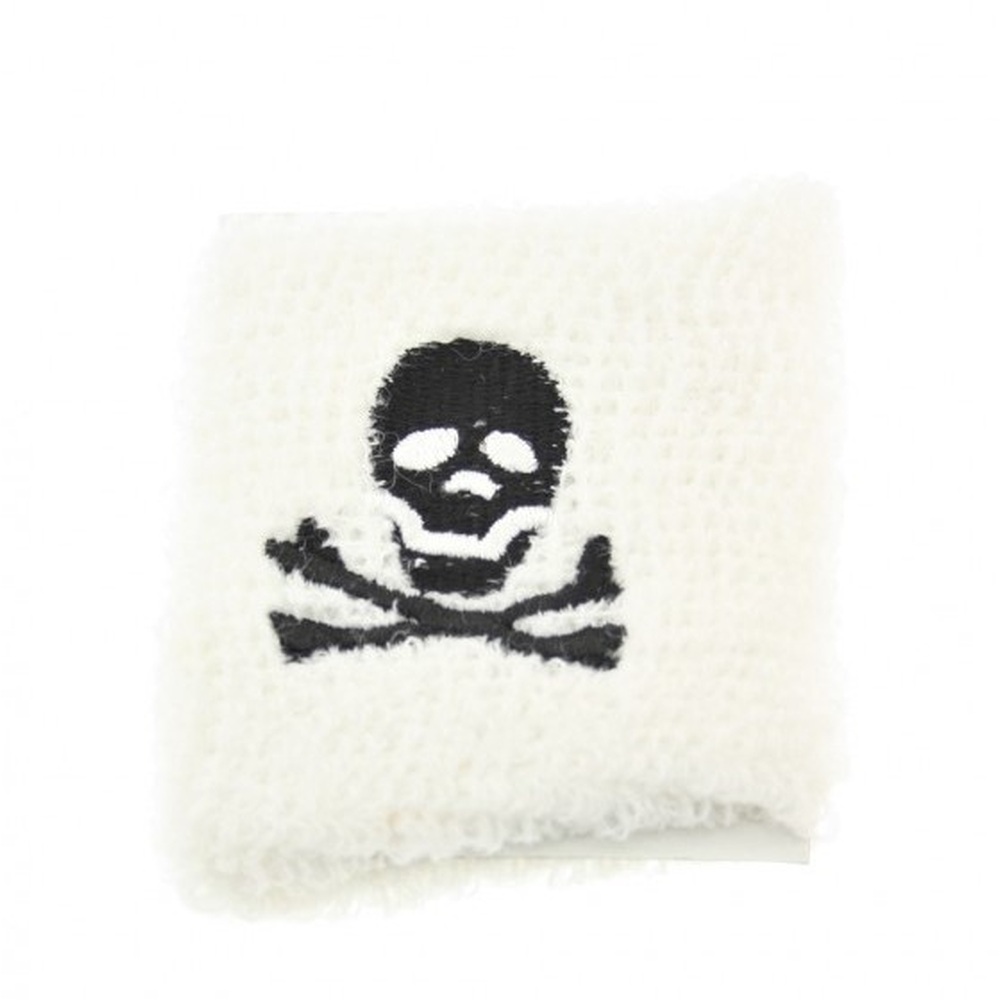 Zac's Alter Ego - Skull & Crossbones Sweatband - White/Black